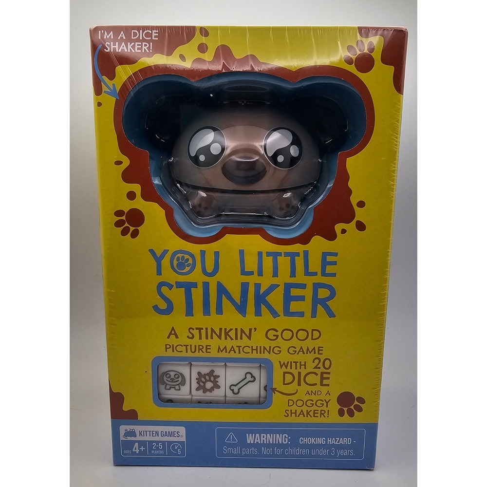 Kitten Games You Little Stinker Dice‎ Shaker Picture Matching Game Kids